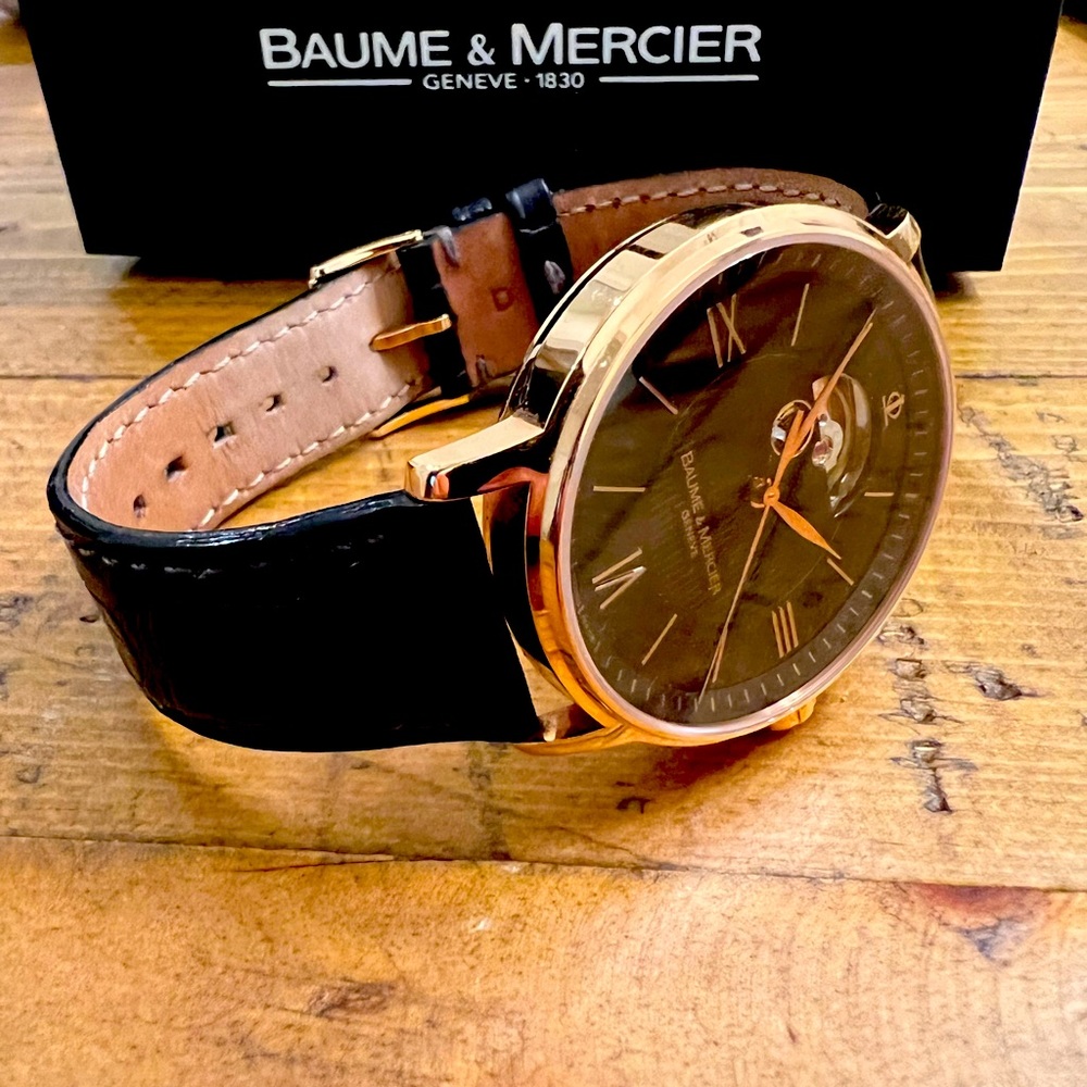 Baume & Mercier Classima Executive 18kt Rose Gold watch. MSRP over $5,000!
